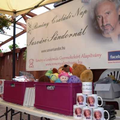 Remény családi nap Sasvári Sándornál - adó, 1%, alapítvány, támogatás