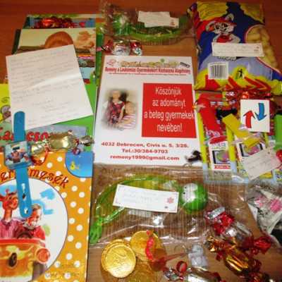 Érkeznek a „cipősdoboznyi szeretet” ajándékai és a csokoládék 2017 - alapítvány, adó 1%, támogatás