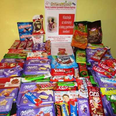 Érkeznek a „cipősdoboznyi szeretet” ajándékai és a csokoládék 2018 - alapítvány, adó 1%, támogatás