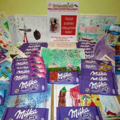 Érkeznek a „cipősdoboznyi szeretet” ajándékai és a csokoládék 2017 - alapítvány, adó 1%, támogatás