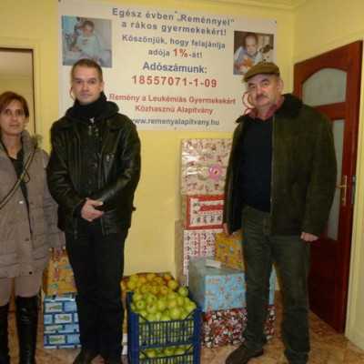 Érkeznek a „cipős doboznyi szeretet” ajándékai és a csokoládék 2015 - alapítvány, adó 1%, támogatás