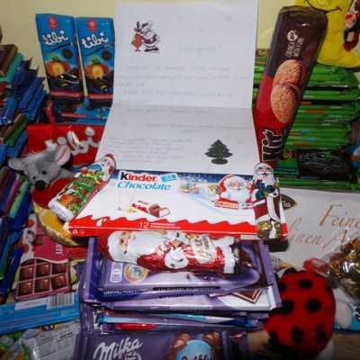 Érkeznek a „cipős doboznyi szeretet” ajándékai és a csokoládék 2015 - alapítvány, adó 1%, támogatás