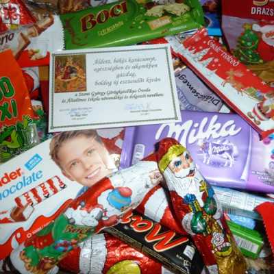 Érkeznek a „cipősdoboznyi szeretet” ajándékai és a csokoládék 2016 - alapítvány, adó 1%, támogatás
