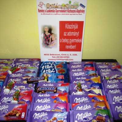 Érkeznek a „cipősdoboznyi szeretet” ajándékai és a csokoládék 2018 - alapítvány, adó 1%, támogatás