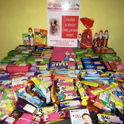 Érkeznek a „cipősdoboznyi szeretet” ajándékai és a csokoládék 2018 - alapítvány, adó 1%, támogatás