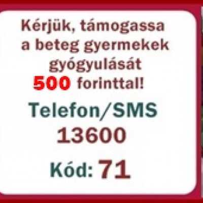 Több mint 5000 hívás érkezett! - alapítvány, adó 1%, támogatás