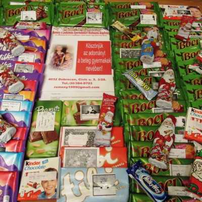 Érkeznek a „cipősdoboznyi szeretet” ajándékai és a csokoládék 2017 - alapítvány, adó 1%, támogatás