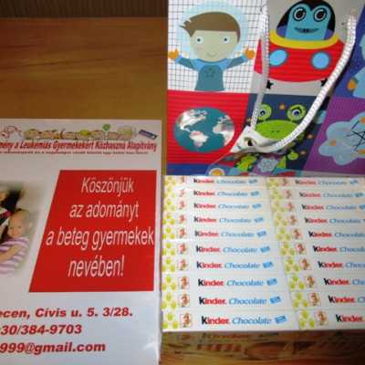 Érkeznek a „cipősdoboznyi szeretet” ajándékai és a csokoládék 2017 - alapítvány, adó 1%, támogatás