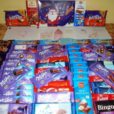 Érkeznek a „cipősdoboznyi szeretet” ajándékai és a csokoládék 2016 - alapítvány, adó 1%, támogatás