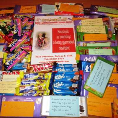 Érkeznek a „cipősdoboznyi szeretet” ajándékai és a csokoládék 2017 - alapítvány, adó 1%, támogatás