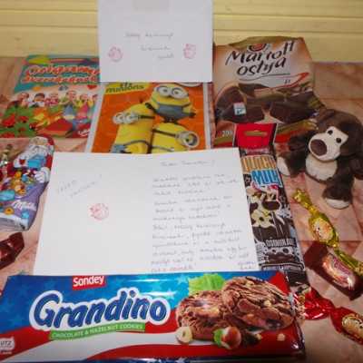 Érkeznek a „cipős doboznyi szeretet” ajándékai és a csokoládék 2015 - alapítvány, adó 1%, támogatás