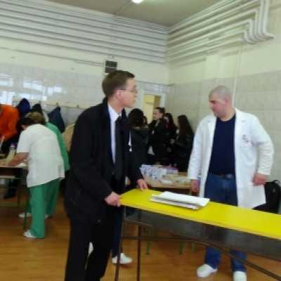 Véradással egybekötött egészségügyi nap - alapítvány, adó 1%, támogatás