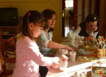 Szüreti foglalkozás a Remény Kuckóban