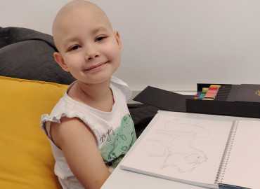 Fanni leukémiás, csontvelő-transzplantációja volt!