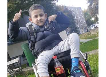 Brájen daganatos, sajnos kerekesszékbe kényszerült!