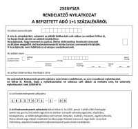 Március 16-ig kérhető még az SZJA-bevallás tervezetének postázása